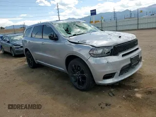 2020 Dodge Durango GT with VIN 1C4RDJDG3LC142242, listed as a Copart auction lot 62962415 with 44,866 mi miles and Salvage title. Bid and sale history available at DreamBid. Image 13.