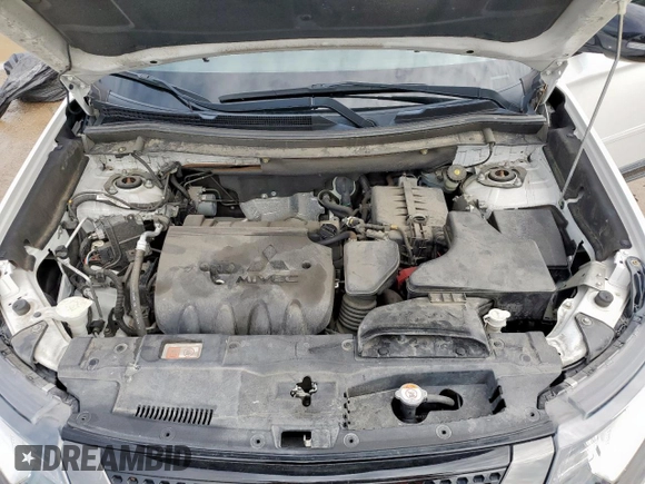 2019 Mitsubishi Outlander SE with VIN JA4AD3A31KZ025520, listed as a Copart auction lot 58739795 with 94,069 mi miles and Salvage title. Bid and sale history available at DreamBid. Image 12.