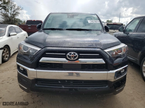 2023 Toyota 4Runner Limited with VIN JTEDU5JR1P5298406, listed as a Copart auction lot 74578874 with 10,589 mi miles and Non Repairable. Bid and sale history available at carsss.com. Image 5.