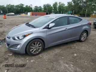 2015 Hyundai Elantra SE with VIN 5NPDH4AE4FH601452, listed as a Copart auction lot 59667365 with 51,060 mi miles and Salvage title. Bid and sale history available at DreamBid. Image 1.