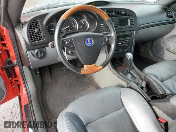 2004 Saab 9-3 Arc z VIN YS3FD79Y146001072, wystawiony jako Copart lot #86761094 z przebiegiem 120 690 mil mil oraz Szkody całkowita. Historia ofert i sprzedaży dostępna na DreamBid. Obrazek 8.