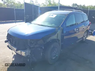2017 Nissan Pathfinder S with VIN 5N1DR2MN3HC654053, listed as a IAAI auction lot 42059336 with 114,253 mi miles and . Bid and sale history available at DreamBid. Image 18.