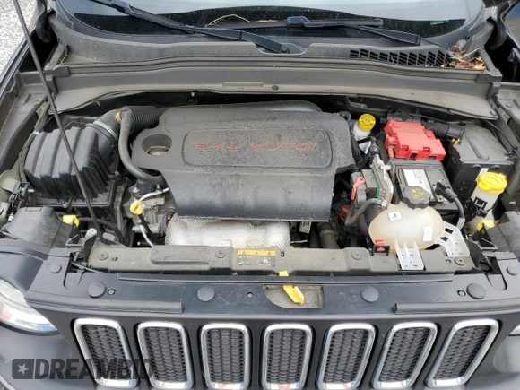 2018 Jeep Renegade Sport with VIN ZACCJBAB2JPJ55339, listed as a Copart auction lot 57557305 with 60,090 mi miles and Salvage title. Bid and sale history available at DreamBid. Image 11.