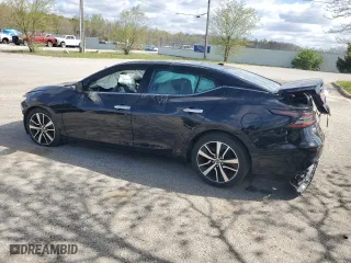 2021 Nissan Maxima SV with VIN 1N4AA6CV8MC513664, listed as a Copart auction lot 45378145 with 88,233 mi miles and Clean Title. Bid and sale history available at carsss.com. Image 2.