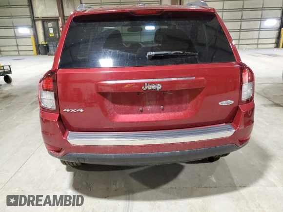 2015 Jeep Compass High Altitude Edition with VIN 1C4NJDEB3FD117836, listed as a Copart auction lot 50721845 with 101,897 mi miles and Salvage Title. Bid and sale history available at carsss.com. Image 6.