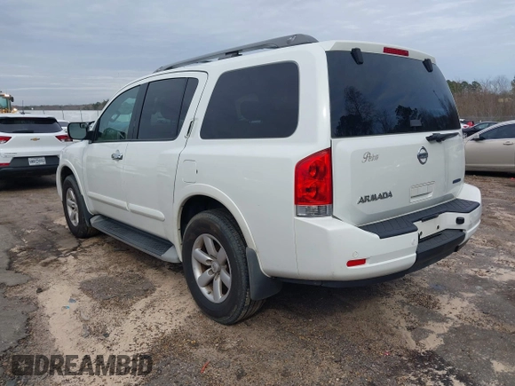 2013 Nissan Armada SL z VIN 5N1BA0ND5DN608652, wystawiony jako IAAI lot #41600215 z przebiegiem 88 027 mil mil oraz . Historia ofert i sprzedaży dostępna na DreamBid. Obrazek 3.