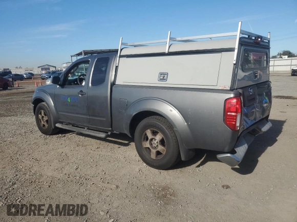 2005 Nissan Frontier SE with VIN 1N6AD06U75C427102, listed as a Copart auction lot 81994614 with 216,750 mi miles and Salvage title. Bid and sale history available at DreamBid. Image 2.