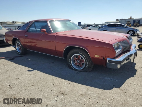 1976 Oldsmobile Cutlass with VIN 3G37R6R102438, listed as a Copart auction lot 50572925 with 13,592 mi miles and Clean Title. Bid and sale history available at DreamBid. Image 4.