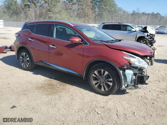 2015 Nissan Murano SL with VIN 5N1AZ2MG2FN263286, listed as a Copart auction lot 43761185 with 143,764 mi miles and Salvage Title. Bid and sale history available at carsss.com. Image 4.