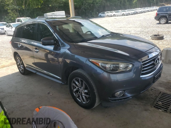 2014 Infiniti QX60 with VIN 5N1AL0MM1EC540130, listed as a Copart auction lot 63769505 with 169,749 mi miles and Clean title. Bid and sale history available at DreamBid. Image 4.