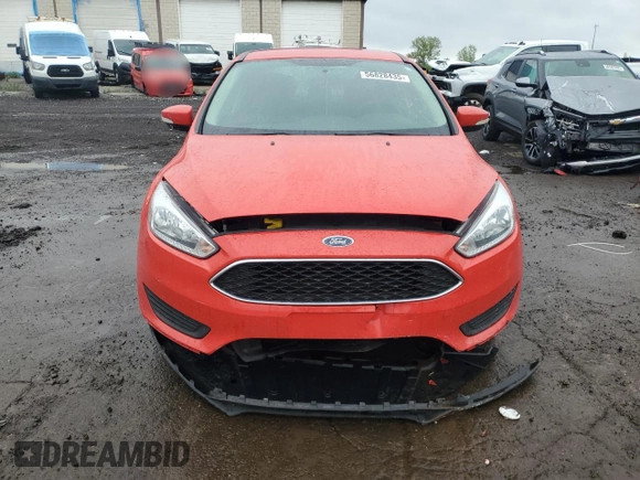2015 Ford Focus SE with VIN 1FADP3F27FL356109, listed as a Copart auction lot 56828435 with 52,507 mi miles and Clean title. Bid and sale history available at DreamBid. Image 5.