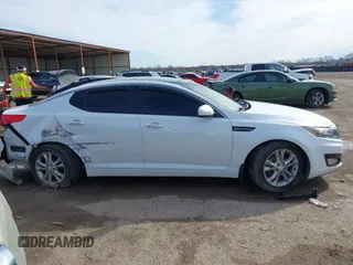 2012 Kia Optima EX with VIN 5XXGN4A70CG065145, listed as a IAAI auction lot 41674539 with 107,620 mi miles. Bid and sale history available at carsss.com. Image 13.