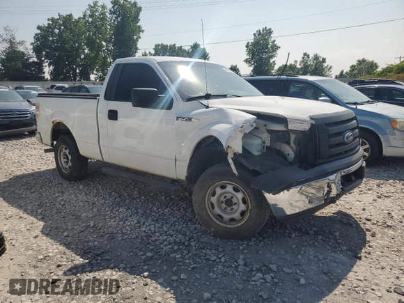 2010 Ford F-150 XL with VIN 1FTMF1EW9AKE05590, listed as a Copart auction lot 64293815 with 133,493 mi miles and Clean title. Bid and sale history available at DreamBid. Image 4.