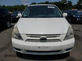 2010 Kia Sedona LX with VIN KNDMG4C39A6344077, listed as a Copart auction lot 64367004 with 201,150 mi miles and Salvage Title. Bid and sale history available at carsss.com. Image 5.