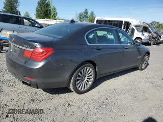 2011 BMW 7 Series 750Li xDrive with VIN WBAKC8C52BC432349, listed as a Copart auction lot 56072525 with 133,073 mi miles and Salvage title. Bid and sale history available at DreamBid. Image 3.