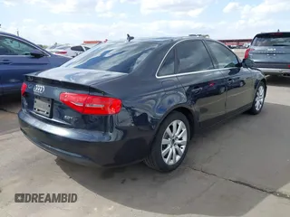 2013 Audi A4 Premium с VIN WAUAFAFL1DN028339, выставлен на аукционе IAAI как лот 41963256 с пробегом 242 697 миль миль и . История ставок и продаж доступна на DreamBid. Изображение 4.