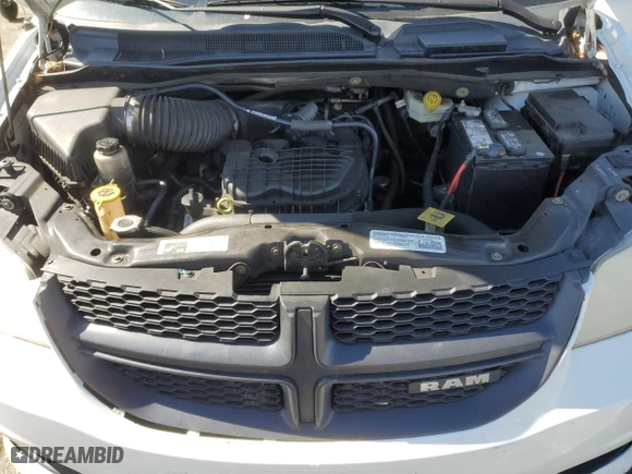 2014 Ram Cargo Van Tradesman with VIN 2C4JRGAG9ER250350, listed as a Copart auction lot 47796245 with 225,062 mi miles and Salvage Title. Bid and sale history available at carsss.com. Image 12.
