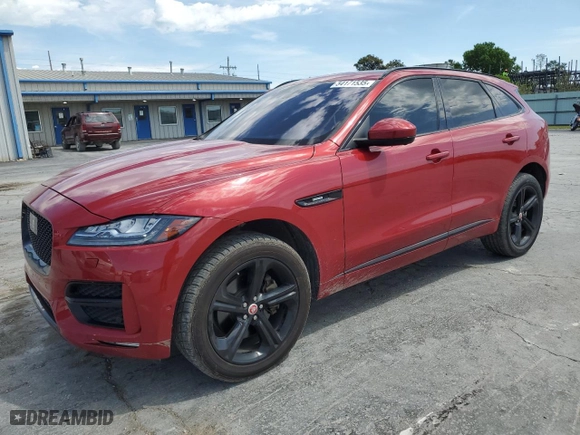 2017 Jaguar F-PACE 35t R-Sport with VIN SADCL2BV8HA892159, listed as a Copart auction lot 54171535 with 94,537 mi miles and Clean Title. Bid and sale history available at carsss.com. Image 1.