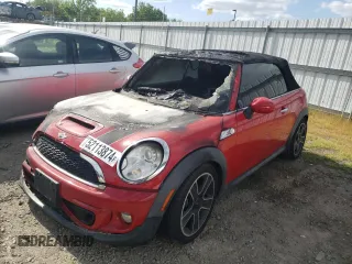 2012 MINI Convertible S with VIN WMWZP3C55CT296970, listed as a Copart auction lot 52113874 with Not Provided miles and Non Repairable. Bid and sale history available at DreamBid. Image 1.