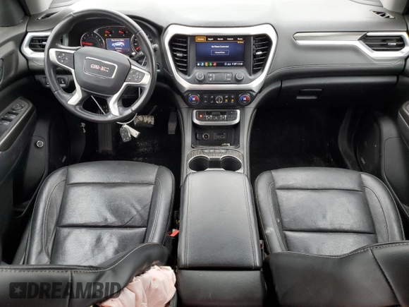 2020 GMC Acadia SLT with VIN 1GKKNMLS4LZ166413, listed as a Copart auction lot 44147565 with 50,672 mi miles and Salvage Title. Bid and sale history available at DreamBid. Image 8.