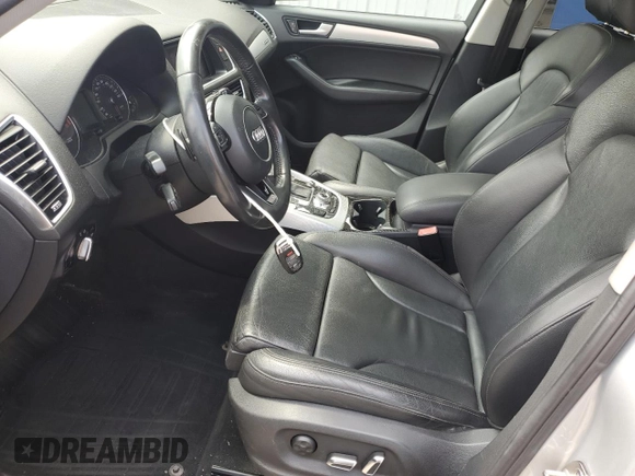 2013 Audi Q5 Premium Plus with VIN WA1DGAFPXDA054231, listed as a Copart auction lot 64730575 with 128,807 mi miles and Salvage title. Bid and sale history available at DreamBid. Image 7.