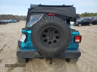 2020 Jeep Wrangler Unlimited Sport Altitude z VIN 1C4HJXDG1LW277726, wystawiony jako Copart lot #46754635 z przebiegiem 101 392 mil mil oraz Szkoda całkowita • Salvage title. Historia ofert i sprzedaży dostępna na DreamBid. Obrazek 6.