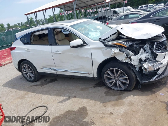 2020 Acura RDX Technology with VIN 5J8TC1H53LL011752, listed as a IAAI auction lot 42365331 with 43,039 mi miles and . Bid and sale history available at DreamBid. Image 13.