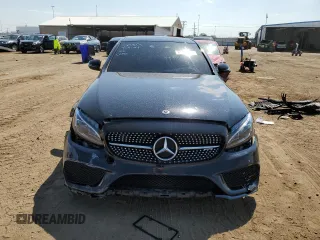 2018 Mercedes-Benz C 43 AMG with VIN 55SWF6EB4JU256519, listed as a Copart auction lot 63556254 with 66,677 mi miles and Salvage Title. Bid and sale history available at carsss.com. Image 5.