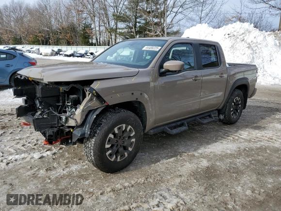 2024 Nissan Frontier Pro-4X с VIN 1N6ED1EKXRN621821, выставлен на аукционе Copart как лот 44488225 с пробегом 6 083 миль миль и Списание • Salvage title. История ставок и продаж доступна на DreamBid. Изображение 1.