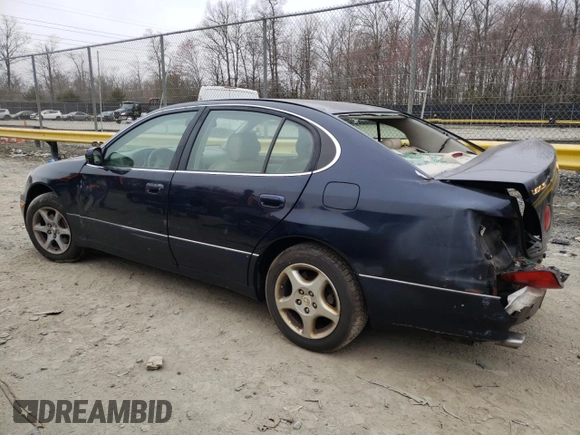 2001 Lexus GS 300 with VIN JT8BD69S310129970, listed as a Copart auction lot 49068105 with 193,101 mi miles and Salvage Title. Bid and sale history available at DreamBid. Image 2.