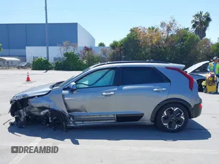 2024 Kia Niro Wind with VIN KNDCR3L13R5082380, listed as a IAAI auction lot 42185502 with 52,673 mi miles and . Bid and sale history available at DreamBid. Image 14.