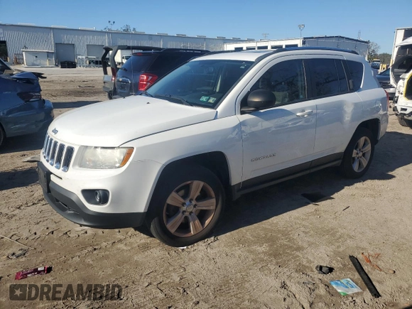 2012 Jeep Compass Latitude with VIN 1C4NJDEB4CD537763, listed as a Copart auction lot 84878244 with 198,582 mi miles and Clean Title. Bid and sale history available at DreamBid. Image 1.