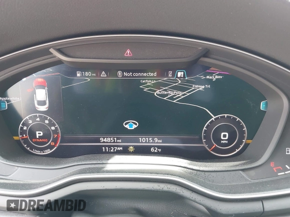 2018 Audi A5 Sportback Premium z VIN WAUANCF5XJA022221, wystawiony jako IAAI lot #42041410 z przebiegiem 94 851 mil mil oraz . Historia ofert i sprzedaży dostępna na DreamBid. Obrazek 7.