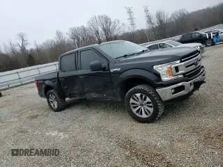2019 Ford F-150 XL with VIN 1FTEW1E55KFB20343, listed as a Copart auction lot 43975165 with 95,978 mi miles and Salvage Title. Bid and sale history available at carsss.com. Image 11.
