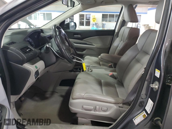 2012 Honda CR-V EX-L with VIN 2HKRM4H70CH602781, listed as a Copart auction lot 52004255 with 117,629 mi miles and Salvage Title. Bid and sale history available at carsss.com. Image 7.