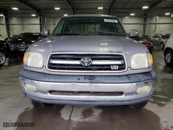 2002 Toyota Tundra SR5 with VIN 5TBBT44192S243745, listed as a Copart auction lot 49552985 with 213,924 mi miles and Clean Title. Bid and sale history available at carsss.com. Image 5.