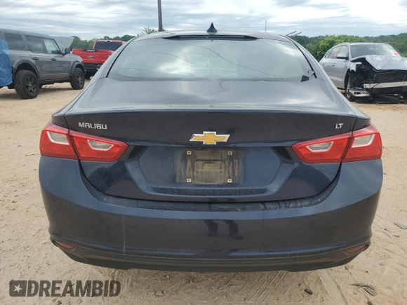 2018 Chevrolet Malibu LT with VIN 1G1ZD5ST1JF197512, listed as a Copart auction lot 57659425 with 160,000 mi miles and Salvage title. Bid and sale history available at DreamBid. Image 6.