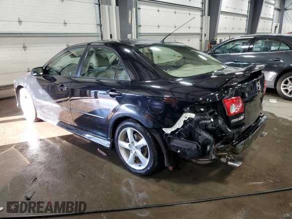 2005 Mazda 6 Sport with VIN 1YVHP80C655M24651, listed as a Copart auction lot 46460575 with 168,030 mi miles and Salvage Title. Bid and sale history available at DreamBid. Image 2.