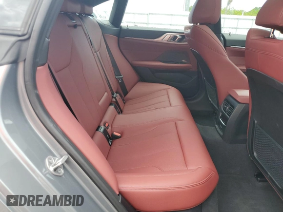 2024 BMW 4 Series 430i with VIN WBA63AV09RFT48581, listed as a Copart auction lot 56392545 with 12,811 mi miles and Non repairable. Bid and sale history available at DreamBid. Image 10.