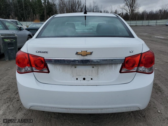 2014 Chevrolet Cruze 1LT with VIN 1G1PC5SB1E7102173, listed as a Copart auction lot 50995925 with 106,986 mi miles and Salvage Title. Bid and sale history available at carsss.com. Image 6.
