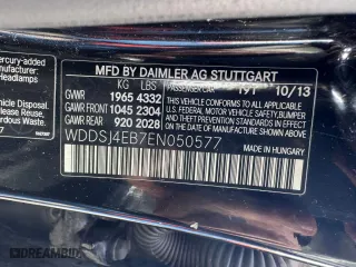 2014 Mercedes-Benz CLA-Class CLA 250 with VIN WDDSJ4EB7EN050577, listed as a Copart auction lot 53541385 with 121,000 mi miles and Clean Title. Bid and sale history available at carsss.com. Image 10.