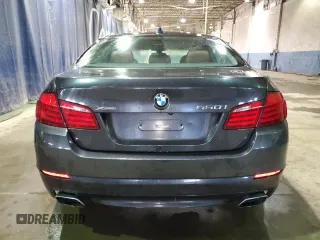 2013 BMW 5 Series 550i xDrive with VIN WBAFU9C57DDY71564, listed as a Copart auction lot 48030035 with 115,040 mi miles and Clean Title. Bid and sale history available at carsss.com. Image 6.
