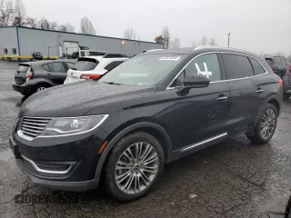 2016 Lincoln MKX Reserve z VIN 2LMTJ8LR3GBL79152, wystawiony jako Copart lot #85321034 z przebiegiem 112 377 mil mil oraz Szkoda całkowita • Salvage title. Historia ofert i sprzedaży dostępna na DreamBid. Obrazek 1.