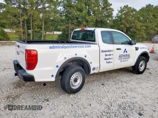 2021 Ford Ranger XL with VIN 1FTER1EH3MLD55653, listed as a Copart auction lot 57437195 with 21,779 mi miles and Clean title. Bid and sale history available at DreamBid. Image 3.