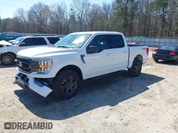 2023 Ford F-150 XL with VIN 1FTEW1EP3PFD33042, listed as a IAAI auction lot 41775430 with 23,045 mi miles. Bid and sale history available at carsss.com. Image 18.