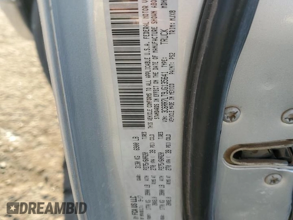 2018 Ram 1500 Big Horn with VIN 3C6RR7LT9JG135641, listed as a Copart auction lot 86068924 with 197,418 mi miles and Salvage title. Bid and sale history available at DreamBid. Image 14.