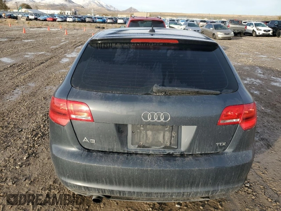 2011 Audi A3 Premium Plus with VIN WAUKJAFM0BA037209, listed as a Copart auction lot 80162204 with 96,964 mi miles and Salvage title. Bid and sale history available at DreamBid. Image 6.