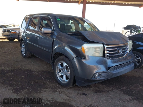 2012 Honda Pilot EX-L with VIN 5FNYF4H60CB050792, listed as a IAAI auction lot 41408058 with 244,847 mi miles. Bid and sale history available at carsss.com. Image 1.
