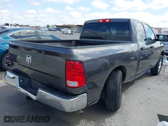 2020 Ram 1500 Tradesman with VIN 1C6RR6FG7LS114615, listed as a IAAI auction lot 42061182 with 97,341 mi miles and . Bid and sale history available at DreamBid. Image 4.