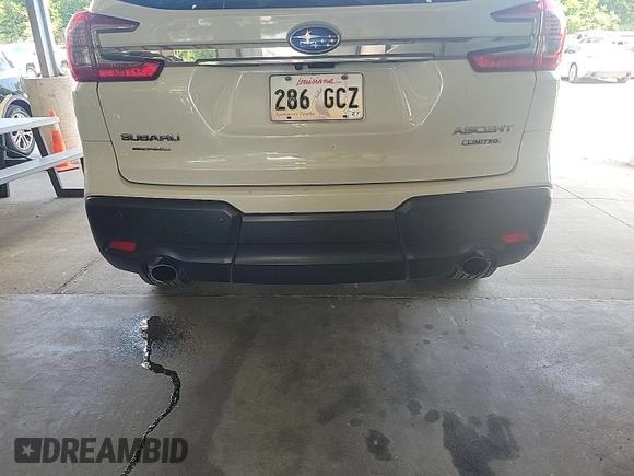2023 Subaru Ascent Limited with VIN 4S4WMASD3P3441372, listed as a IAAI auction lot 42734128 with 80,688 mi miles and . Bid and sale history available at DreamBid. Image 33.